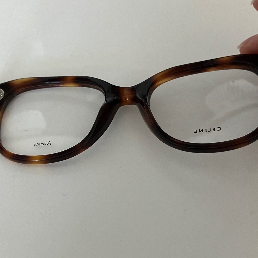 Celine Tortoise Shell Glasses style #41457 - Picture 8 of 11